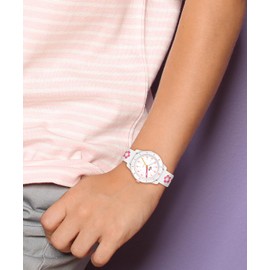 Lacoste Mini Tennis Kids' Sporty Quartz Watch - Water Resistant Up to 5ATM/50 Meters - Easy to Read, Playful Wear - 35MM