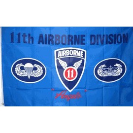 NEOPlex Economy 3' x 5' Military Flag - 11th Airborne Angels
