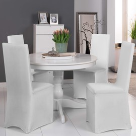 Beautissu Leona Banquet Chair Cover, 45 x 90 cm, Stretch Chair Cover, Elegant Bi-Elastic, Oeko-Tex Standard Selection