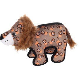 Flamingo Dog Toy Patero Lion - Brown | With Squeaker | Extremely Strong & Durable