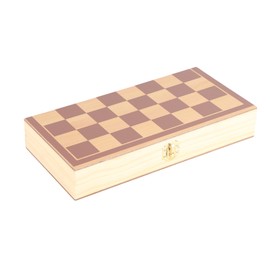 Folding Wooden Chess Professional Handcrafted Educational Chess with Folding Board for Indoor and Outdoor