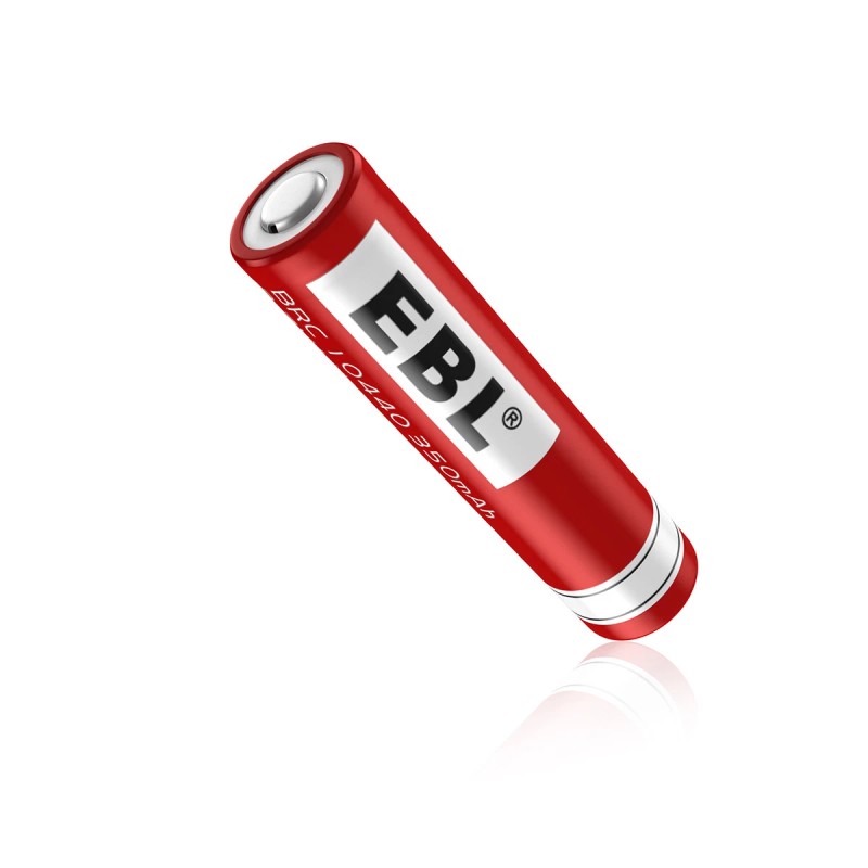 EBL 3.7V 350mAh 10440 Battery Li-ion Rechargeable For Flashlight LED