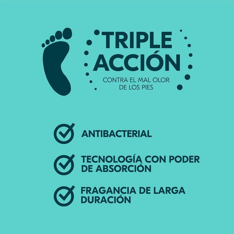 Desodorante para pies Rexona Efficient Antibacterial 153 ml