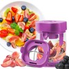 COKSDUPID Stainless Steel Fruit & Vegetable Cutter - Quickly Slice