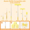 6 ft Long Handle Extendable Duster with 50 Refills for