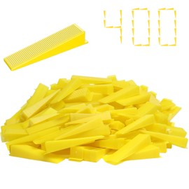 200PCS Reusable Tile Leveling Wedges & Spacers Kit - 1/32" 1/16" 1/8" Tile Leveling System Clips for Wall/Floor Tile & Stone Installation Tools