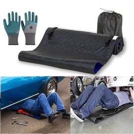 Creeper Pad Car Repair Creeper Mat Black Automotive Creeper Rolling Pad for Working On The Ground 70X150CM Working Excellent Car Repairing