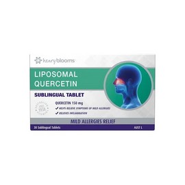 Henry Blooms Liposomal Quercetin Sublingual 30 Tablets