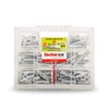 Fischer UX Kit, 80 Perforated Dowels with Screw for Mounting on