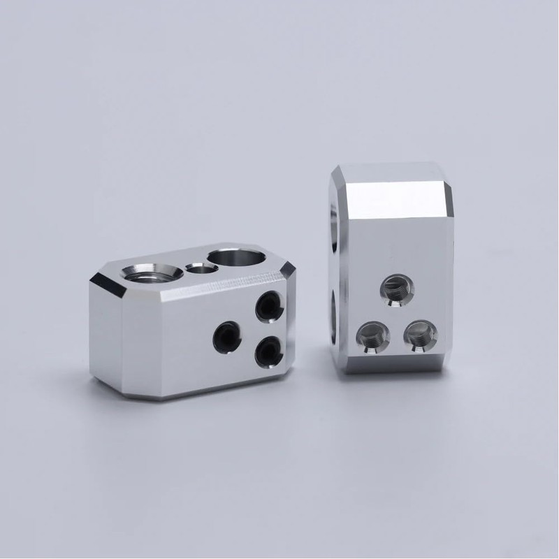 2pcs Aluminum Block Hotend Heaterblock Compatible with Prusa I3 MK4