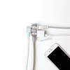 Globe Electric 22816 Designer Series 9ft Fabric Extension Cord, 3