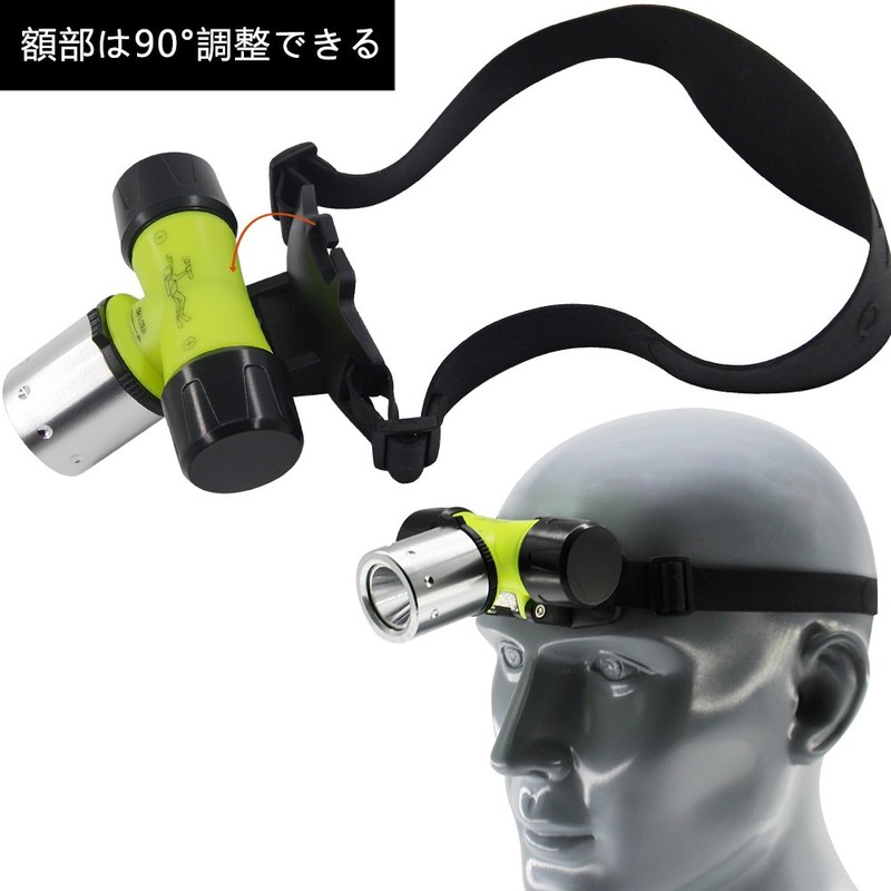 Diving Light, High Brightness, LED Headlight, Underwater Headlight, Waterproof, Diving,