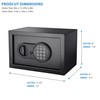 Barska 0.36 Cubic Foot Compact Digital Keypad Safe – Solid