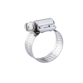 Breeze Power-Seal Stainless Steel Hose Clamp, Worm-Drive, SAE Size 152, 7-1/8" to 10" Diameter Range, 9/16" Band Width (Pack of 10)