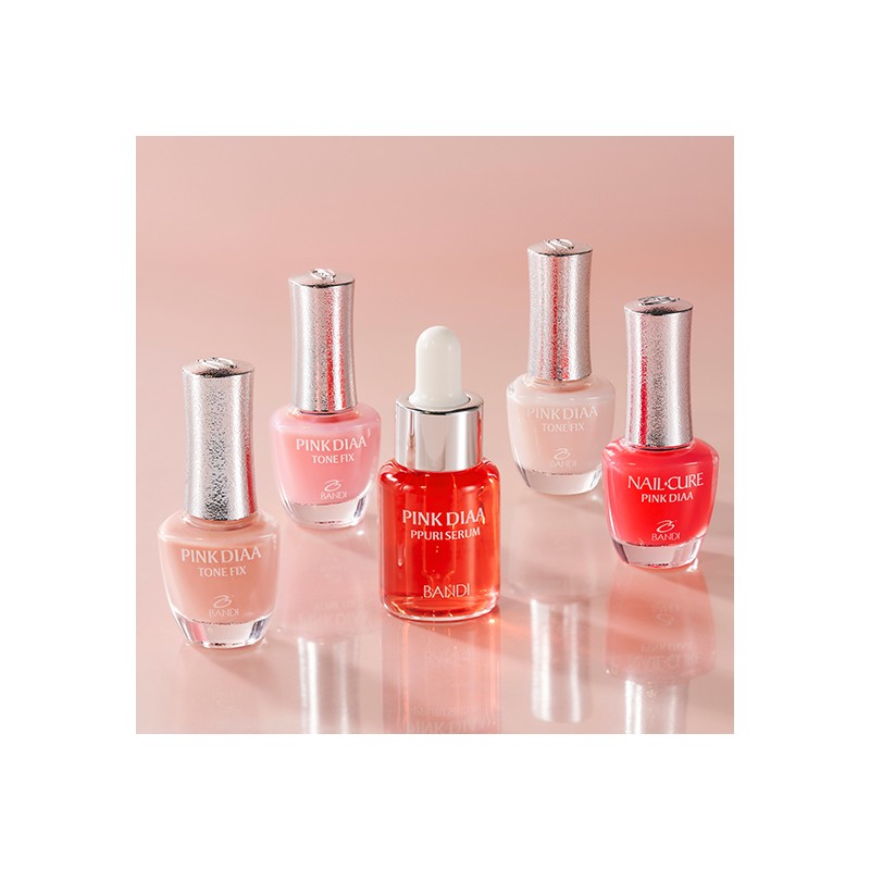BANDI Pink Diaa Nail Cure Series 7ml (Set/Single) (6 Options)