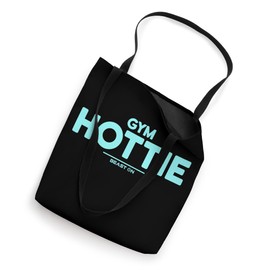 Gym Hottie Blue Script Fitness Workout Women Gym Training Tote Bag