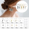 TOAOB 1350 Pieces 18 x 19 mm Metal Earring Hooks