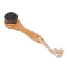 Manual Facial Cleansing Brush Men Women Beech Handle Soft Fiber