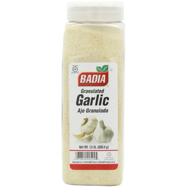 Badia Granulated Garlic, 1.5-pounds (Pack of 6)