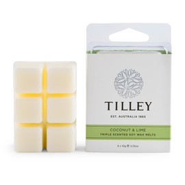 Tilley Classic White Coconut & Lime Square Soy Wax Melts 60 g