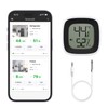 Ankilo Bluetooth Refrigerator Thermometer, Freezer Thermometer Alarm with Smart Bluetooth,