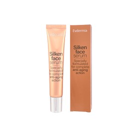Anti-Ageing Serum with Hyaluronic Acid and Q10 - Hydrates, Firms and Helps Reduce the Appearance of Fine Lines, Smooth Lightweight Feel - Evdermia Silken Face Serum 50ml