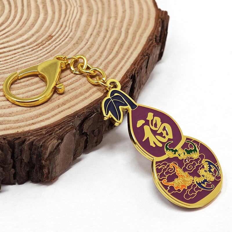 Feng Shui Key Chain, Gourd, Lucky, Amulet, Lucky Charm, Amulet,