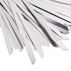 HFS(R) 100pcs Stainless Steel Band Binding Tool Metal Band Fixing