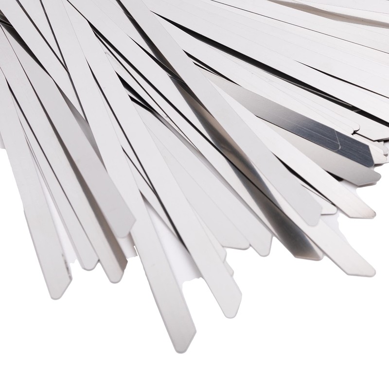 HFS(R) 100pcs Stainless Steel Band Binding Tool Metal Band Fixing