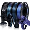 YOUSU 3D Printer Filament Galaxy PETG Filament 1.75mm +/- 0.02mm,Glow