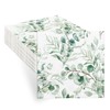 60 Stück Servietten Eukalyptus Grün,Hochzeit Grüne Servietten Salbeigrün Frühling,Tisch Dekorationen,Mintgrün