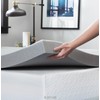 Lucid 3 Inch Ventilated Bamboo Charcoal Memory Foam Mattress Topper,