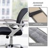PartyKindom 1 Pair of Armrest Pads, Armrest Cushions, Office Chairs,
