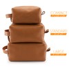 Lara Laser Works Toiletry Bag for Men, Genuine Leather Toiletry