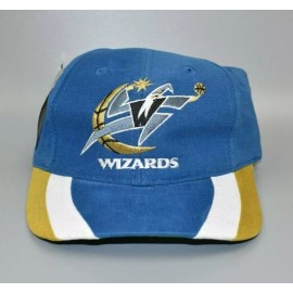 Twins Enterprise Washington Wizards Twins Enterprise Vintage Striped Brim Snapback Cap Hat - NWT