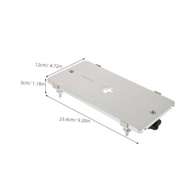 COHEALI Electric Jig Saw Insert Plate Aluminum Alloy Handheld Electric Saw for Precision Cutting Woodworking and Building Projects for Home Use and Construction Tasks