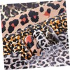 LALAFINA 2pcs Leopard Nail Art Decals Stylish Transfer Stickers for