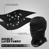 LONGLONG Balaclava Ski Mask Moisture Wicking Full Face Mask Windproof