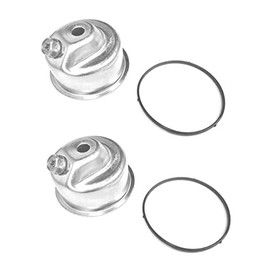 LEFITPA 2 Pack Replacement 16015-ZE2-005 16015-ZE8-005 Carburetor Float Bowl for Honda GX240 GX270 GX340 GX390 GXV270 GXV340 GXV390 Models