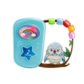 Interactive Baby Toy with Lights, 10 Melodies, Bead Chaser, Volume Control, Ages 3 Months+