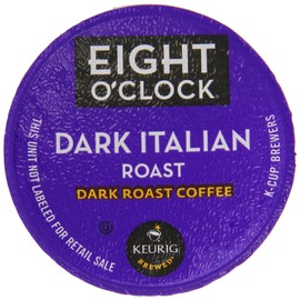 Eight O'Clock Coffee Dark Italian Roast K-Cups, 24-Count (Pack of 2)