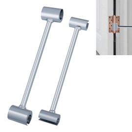 Funnytek 2CPS Hinges Gap Adjusting Wrench, 0.34-0.97in Door Hinge Adjuster Wrench Heavy Duty Hinge Adjustment Cranking Tool for Fire Clean Room Security Door