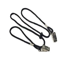 Pack of 4 Adjustable Napkin Clip Lanyard Neck Strap for Elderly/adult/baby