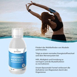 Bandini® Liposomal Magnesium | 250 ml Liquid Format | High Dose