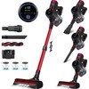 VYKLO V8 Cordless Vacuum Cleaner, Powerful Suction Stick Vacuum, 55Mins