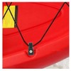 Pack of 30 Kayak J Hooks, Plastic J Shape Screws