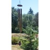 Sunset Vista Designs Bronze Classic Wind Chime with Butterfly, x