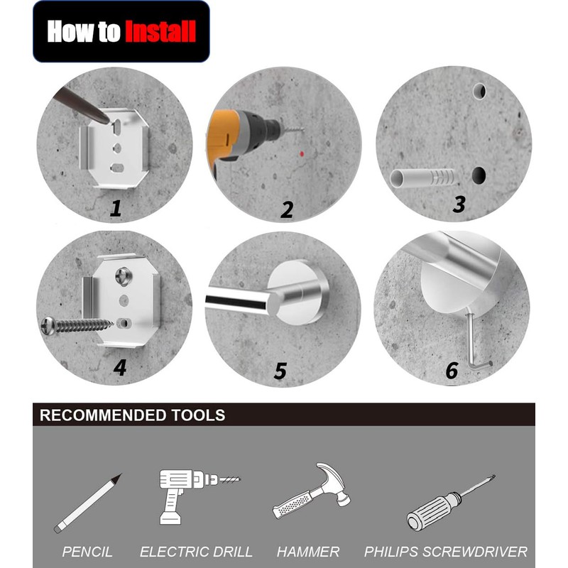 Bathroom Hardware Set 10 Piece Brushed Nickel Bathroom Accessories Set