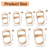 14Pcs Oval 8 Finger Splint Set Waterproof Trigger Finger Stabilizer