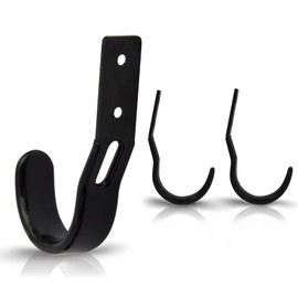 ATFLBOX Equipped with Lock Rifle Rifle Holder, Rubber Hook Wall Mount with Full Coverage, Suitable for Any Rifle Shotgun Bow (GG-4)